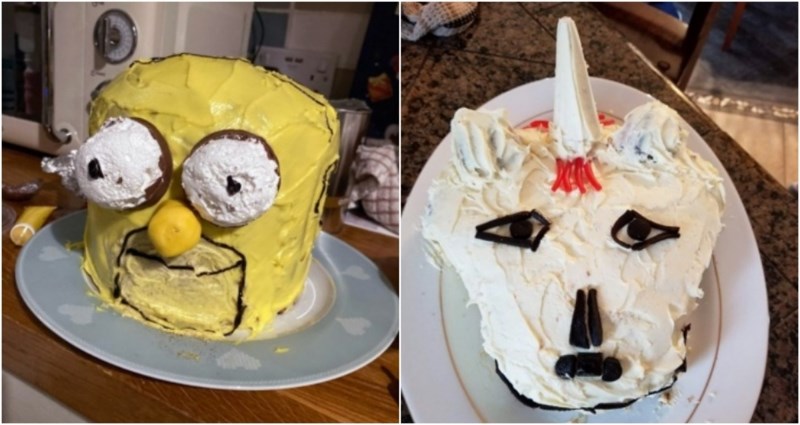 20+ ljudi pokušali su napraviti efektne torte, ali to je završilo ovim urnebesnim katastrofama