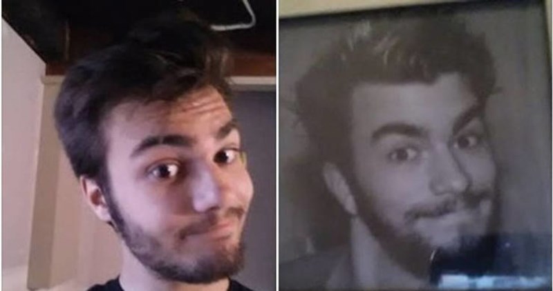 21. Rekreirao sam tatinu fotku i skužio da mu nalikujem puno više no što sam mislio