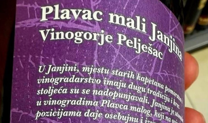Netko je na butelji vina primijetio urnebesnu pogrešku, fotka je odmah postala hit u cijeloj zemlji