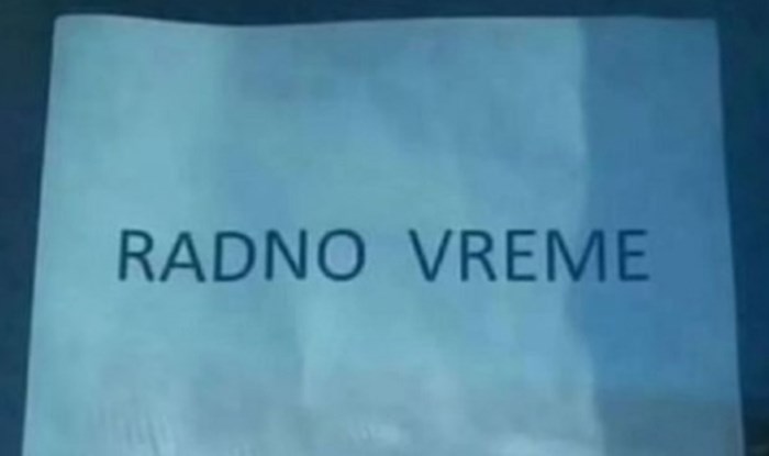 Tipu prekipjelo pa stavio na vrata novo radno vrijeme, sada je hit u čitavoj regiji