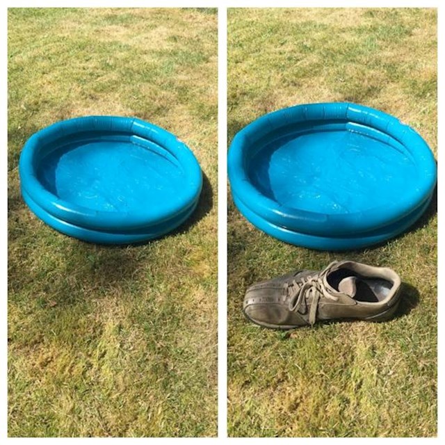 2. Naručili su bazen za klince. Na kraju u njemu ne mogu niti oprati cipele.