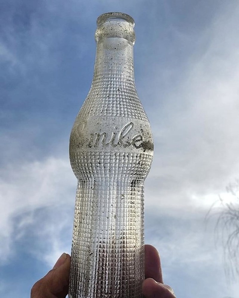 15. Pronašao je retro staklenku iz 1920-ih