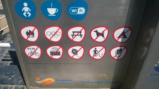 5. Na ovoj plaži u Baskiji sve je zabranjeno, pa i Olimpijske igre.