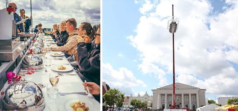 10. Večera u zraku, projekt koji se održava na raznim lokacijama