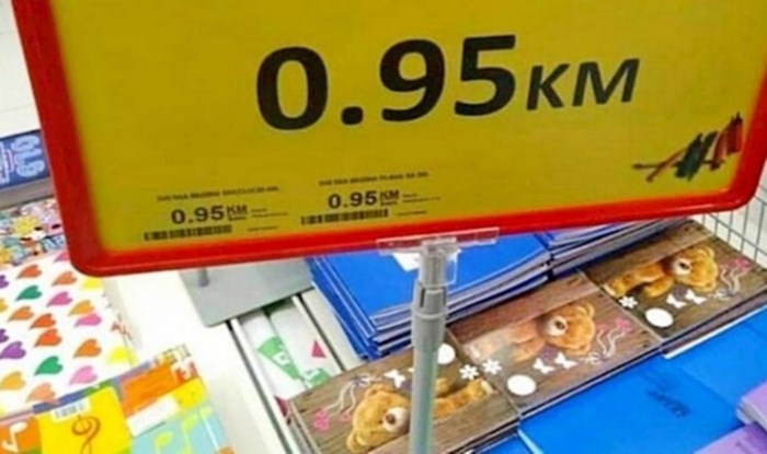 Kupac je u jednom dućanu u BiH primijetio urnebesnu pogrešku, morate vidjeti ovaj hit