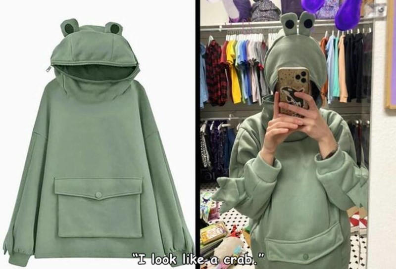 4. "Izgledam kao rak"