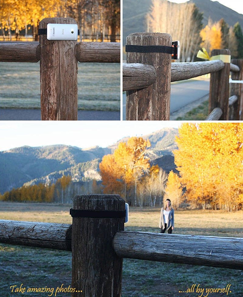 1. Traka pomoću koje možete svezati mobitel i uslikati se sami