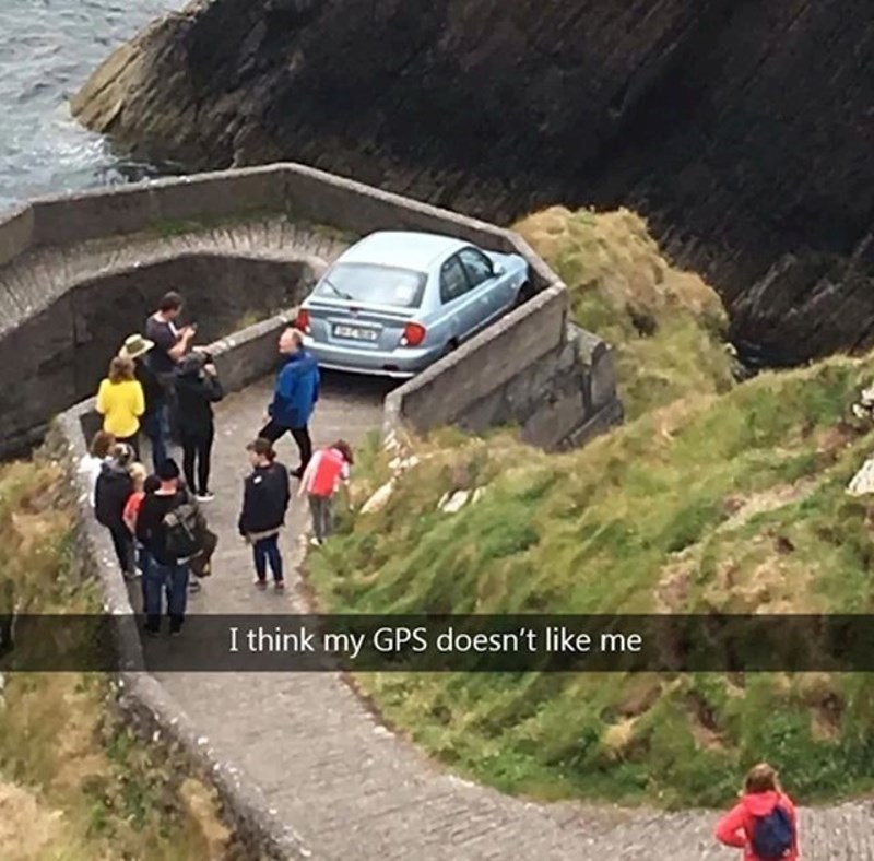 11. Mislim da me moj GPS ne voli