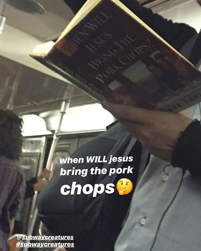 "Kada će Isus donijeti svinjske kotlete?"