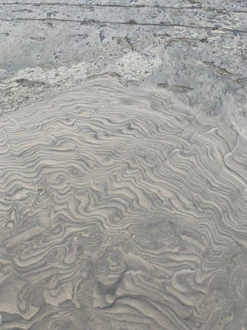 12. Predivan uzorak na pijesku