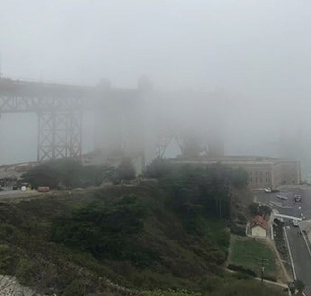 2. Putovao sam 7 dana da bih vidio most u San Franciscu...