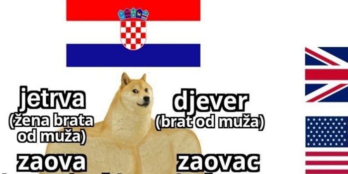 Fora o razlici između hrvatskih i engleskih naziva za svojtu oduševila je mreže, morate vidjeti