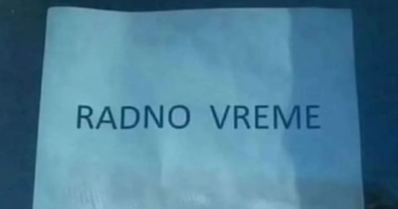 Tipu prekipjelo pa stavio na vrata novo radno vrijeme, sada je hit u čitavoj regiji