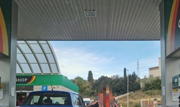 Cijela Hrvatska smije se onome što je vozačica iz Pule napravila na benzinskoj, morate vidjeti fotku