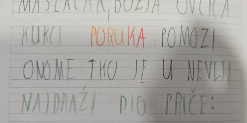 Dijete je za zadaću moralo analizirati priču, prasnut ćete u smijeh kad vidite zadnji odgovor