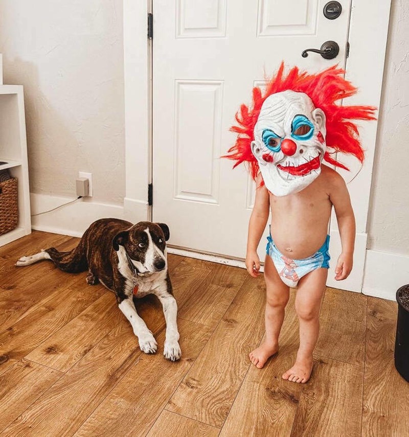 9. Moj sin stavi ovu masku pa sam sebi uplaši