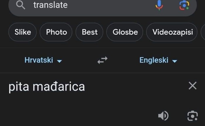 Netko je u Google translate unio ime popularnog deserta, prasnut ćete u smijeh kad vidite rezultat