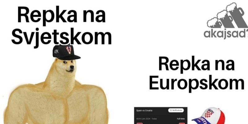 Danas se po cijeloj zemlji masovno dijeli ovaj meme o našoj repki, urnebesan je i skroz istinit