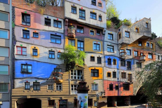 11. Hundertwasserhaus u Beču
