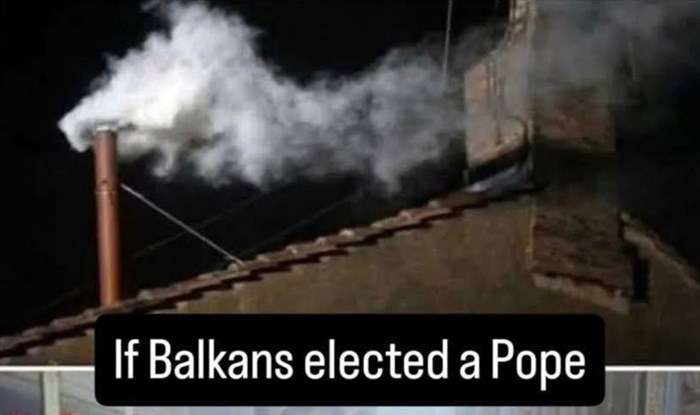 Fora pokazuje kako bi izgledalo da Balkanci biraju novog papu, odmah je postala teški hit na Fejsu