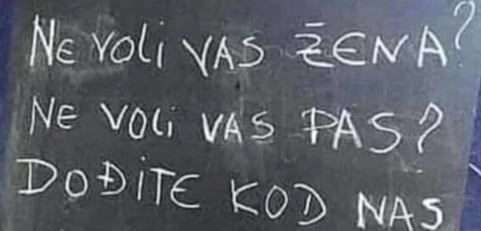 Natpis na ploči ispred jedne birtije nasmijao je cijeli Balkan, odmah ćete vidjeti zašto