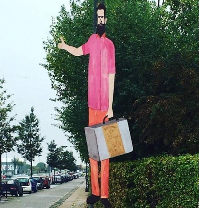 Stanica za autostopere, Danska