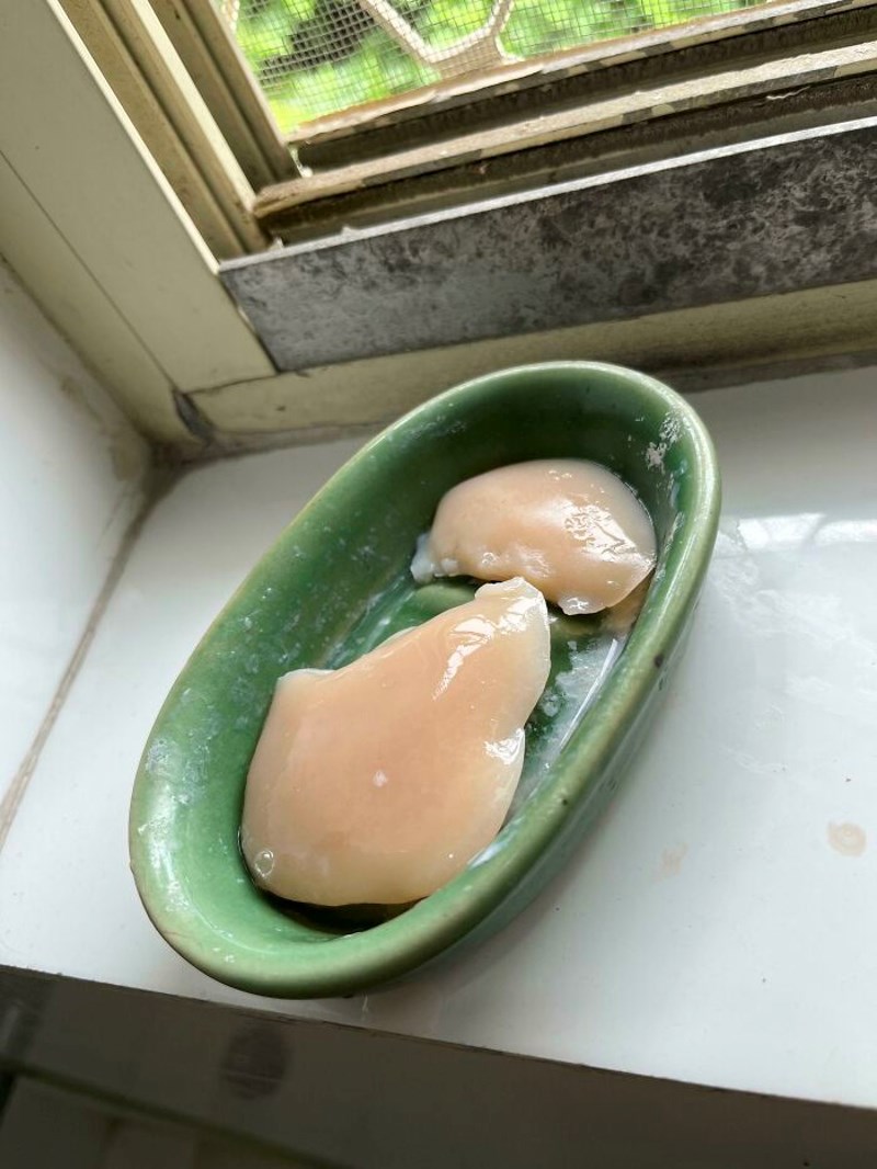 15. Sapun izgleda poput pilećih prsa