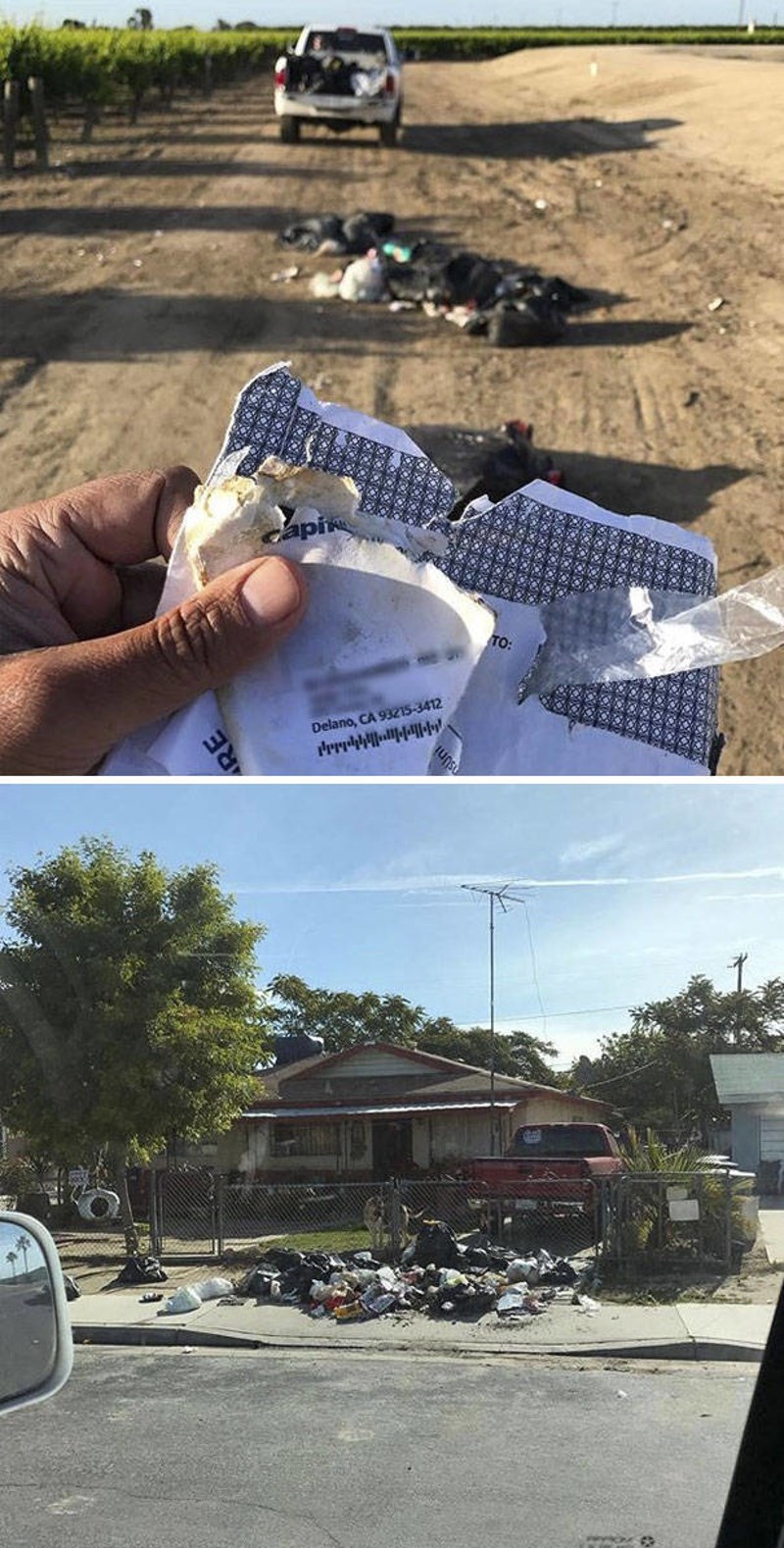 15. Htio je baciti smeće u prirodi, no ostavio je kuvertu s adresom za sobom