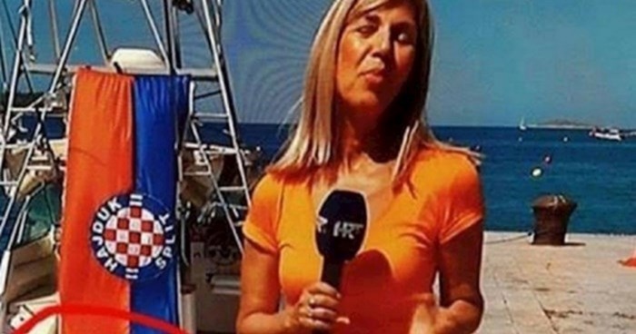 Netko je usred javljanja uživo primjetio urnebesan detalj na privezanom brodu