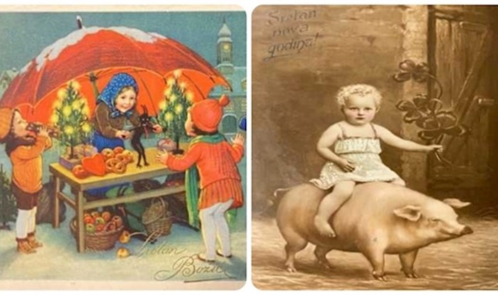 17 starih blagdanskih čestitki koje danas izgledaju prilično bizarno