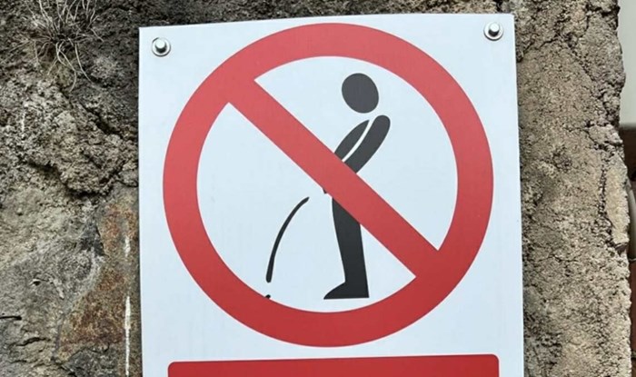 Ljude je nasmijao znak zabrane s jedne plaže u Dalmaciji, morate vidjeti ovaj hit
