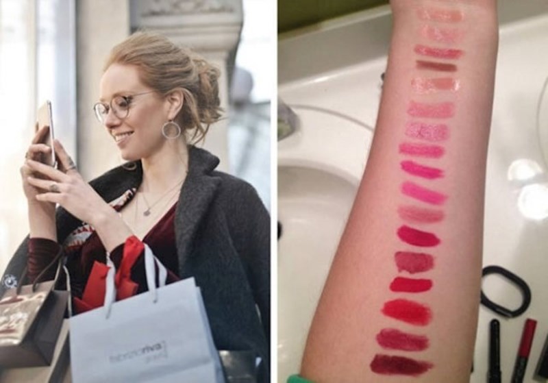 9. Isprobavanje šminke: