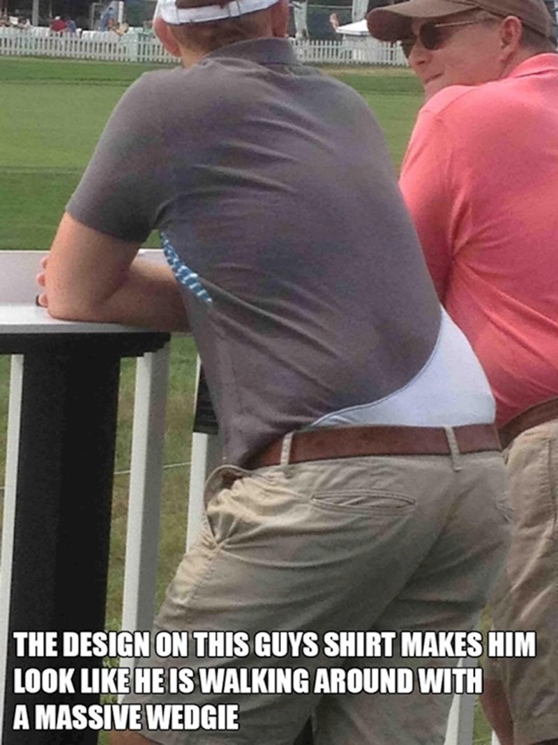 Majica ili pretjerano navučene gaće, teško je reći