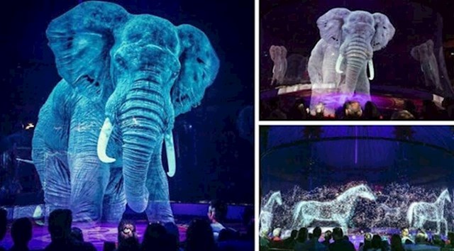 18. Cirkus u Njemačkoj koji umjesto pravih životinja koristi holograme