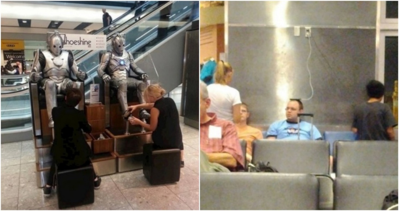 20+ čudnih prizora koji će vas podsjetiti da su zračne luke kaotična, ali i zabavna mjesta
