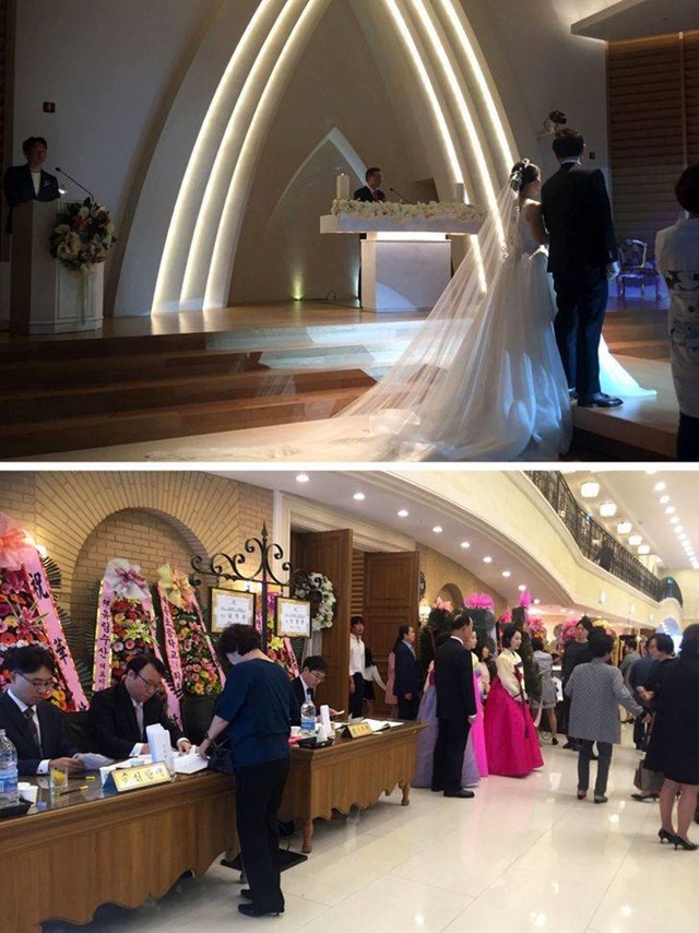 6. Vjenčanja u Južnoj Koreji nikad ne traju duže od sat vremena, a mladenci odmah nakon ceremonije odlaze na medeni mjesec