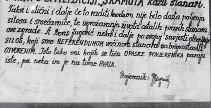 Uzrujani predstavnik stanara ostavio je urnebesnu poruku u zajedničkom hodniku, fotka je hit