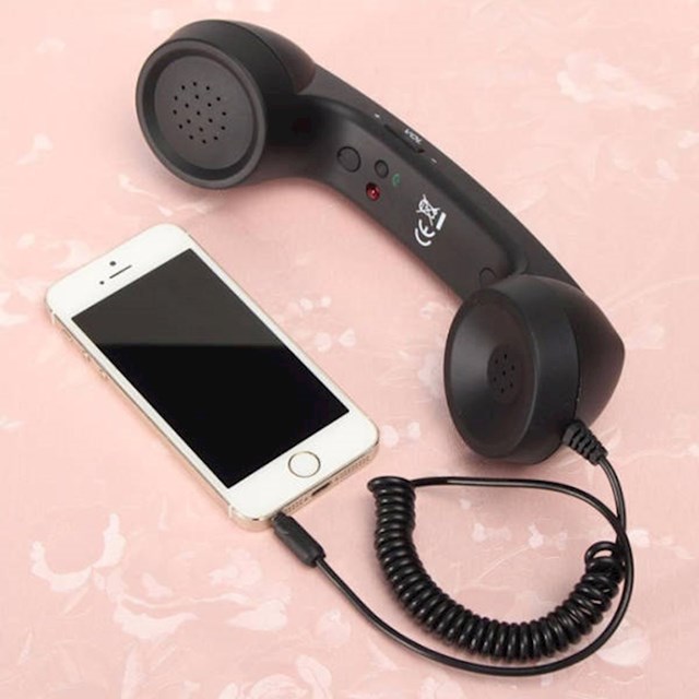 8. Retro slušalica za mobitel