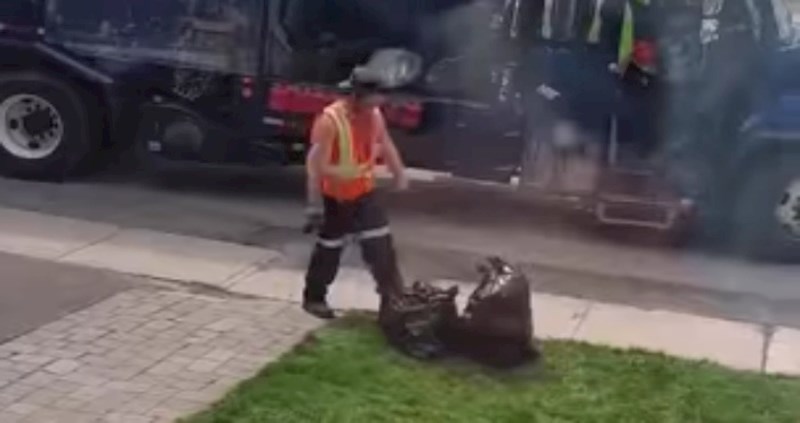 Klinac je smetlarima priredio urnebesnu spačku, viralnu snimku lajkalo je gotovo 400 tisuća ljudi