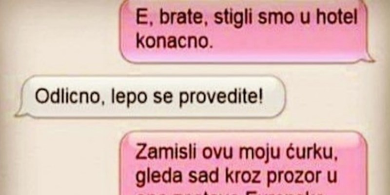 Tip je odveo curu u hotel, ono što je napravila ga je tako šokiralo da se odmah morao javiti bratu