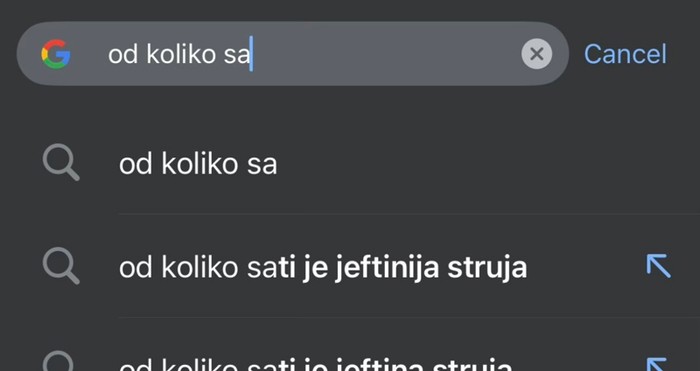 Netko je pokazao jedno od pitanja koje Hrvati ovih dana najčešće postavljaju Googleu, urnebesno je