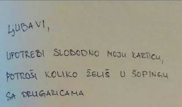 Otkrio je ženi pin svoje kartice, ali na način koji baš i neće uspjeti lako dešifriratI