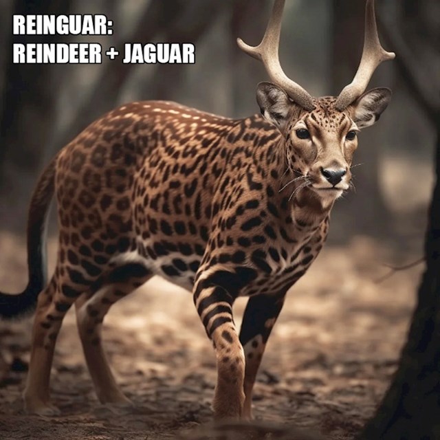 19. Jelen i jaguar