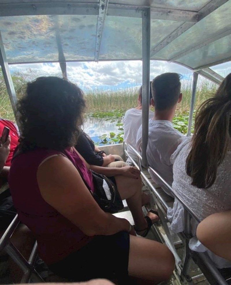 Platili smo 100 dolara za obilazak staništa aligatora. Nismo vidjeli niti jednog.