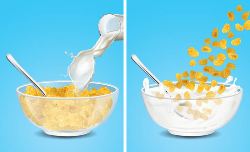 2. Stavljate li prvo mlijeko ili pahuljice?