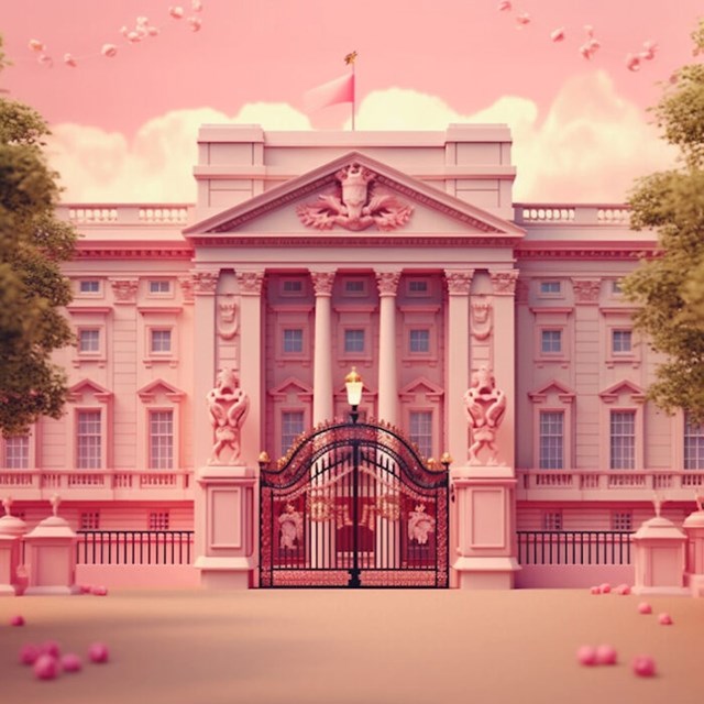 5. Barbie Buckinghamska palača