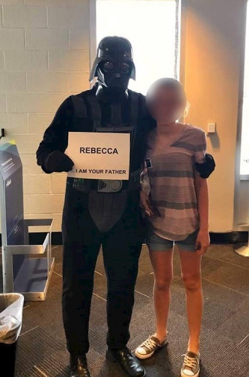 25. Kreativni tata dočekuje svoju kćerkicu