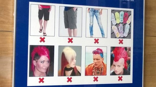 10. Dress code za ulazak na jedno sveučilište u Maleziji.