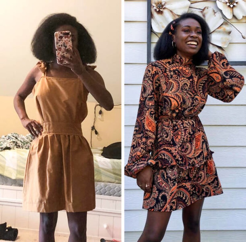 4. Prva haljina koju sam sašila i prva koja mi se zapravo sviđa