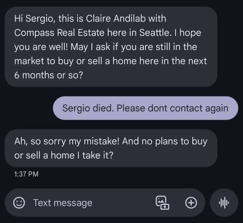 5. Neki ljudi jednostavno ne znaju odustati...